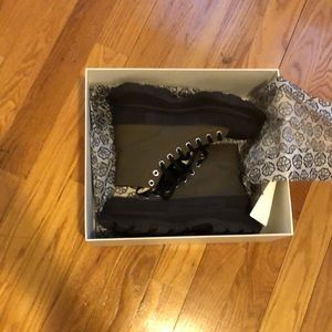 - KHAKI BOOTS FROM ALEXANDER McQUEEN. ( Olive Green sz 44)  sz US 11 mens